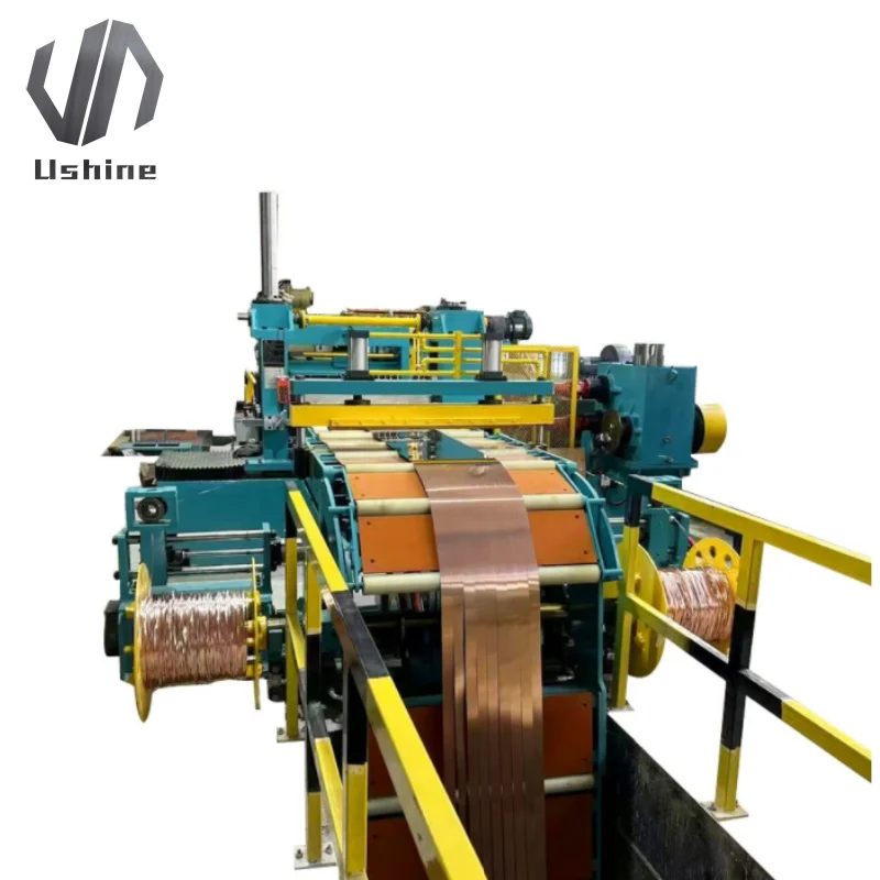 Factory Price High Speed Automatic 650 High Precision Copper Strip Slitting Cutting Line Machine Customized New Motor Bearing