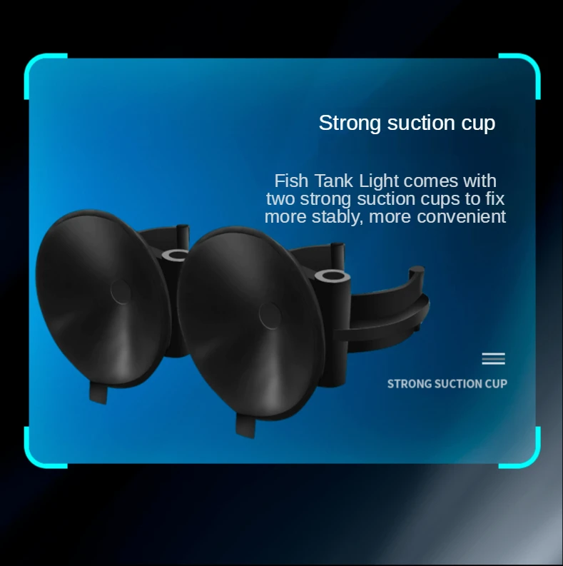 Aquarium super bright three-color diving lighting led fish tank light aquarium arowana fish tank light