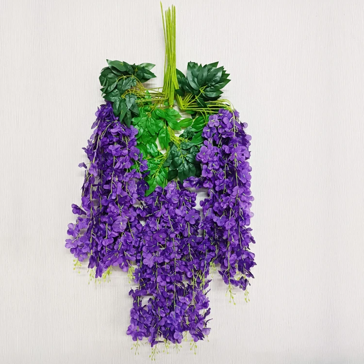 Wholesale Multicolor Wisteria Silk Flower Wholesale Hanging Flower