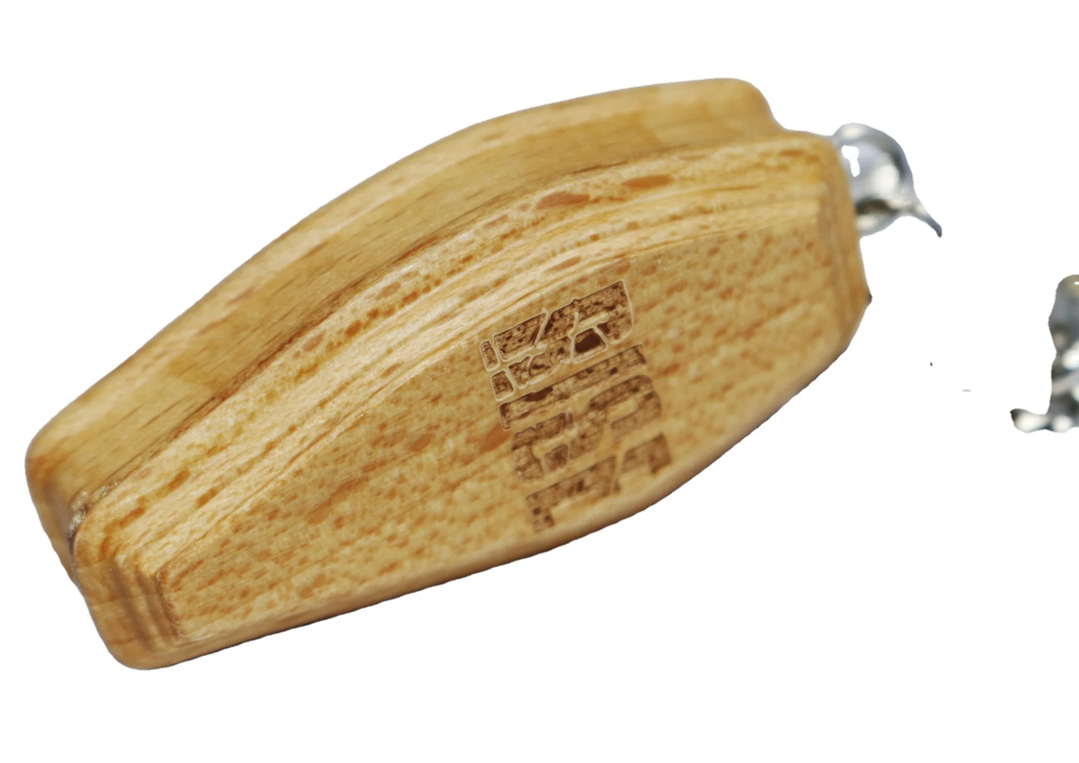 3d Custom Wooden Coffin Shape Key Chain with Engraved logo Wood Chain Keyring for Italy Market Funeral Souvenir Gift