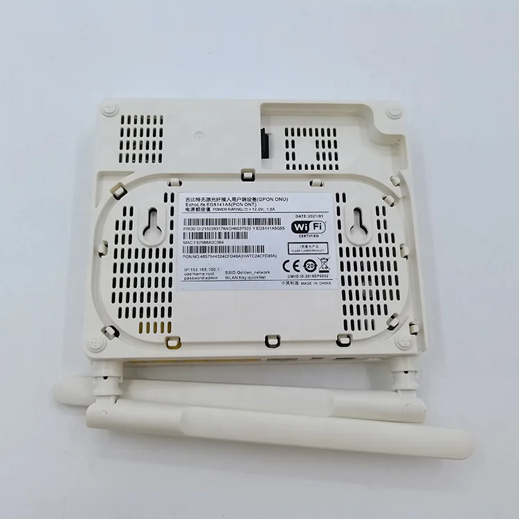 FTTH Fiber Optic Modems WIFI Network Routers 1GE 3FE 2.4G WIFI EchoLife EG8141A5 XPON GPON EPON ONU ONT