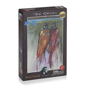 Custom Luxury Jigsaw Puzzle 1000-Piece Educational Paper Jigsaw Puzzle for Adults and Children