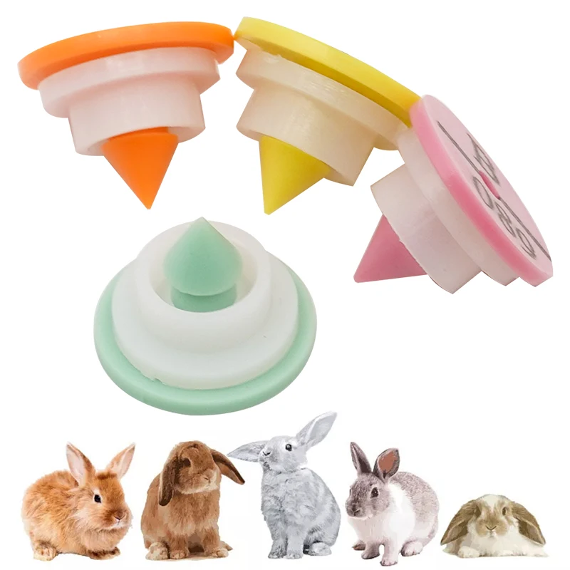 Etichette Identificative Conigli 100 Targhette Identificative Per Orecchie - Per Conigli, Cani E Piccoli Animali, Numerate E Verdi Targhette Orecchio Conigli