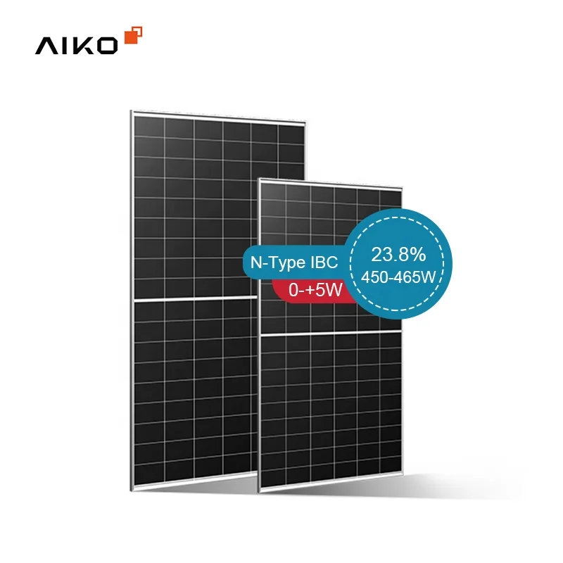 パネル Aiko 23.8% 効率450w 455w 460w 465wソーラーパネル| Alibaba.com