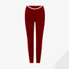 red trousers