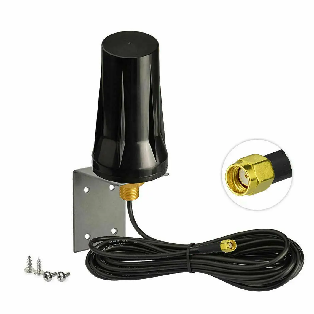 4G LTE Screw Mount Antenna RP SMA For SPYPOINT Link-EVO Cellular Trail Camera 