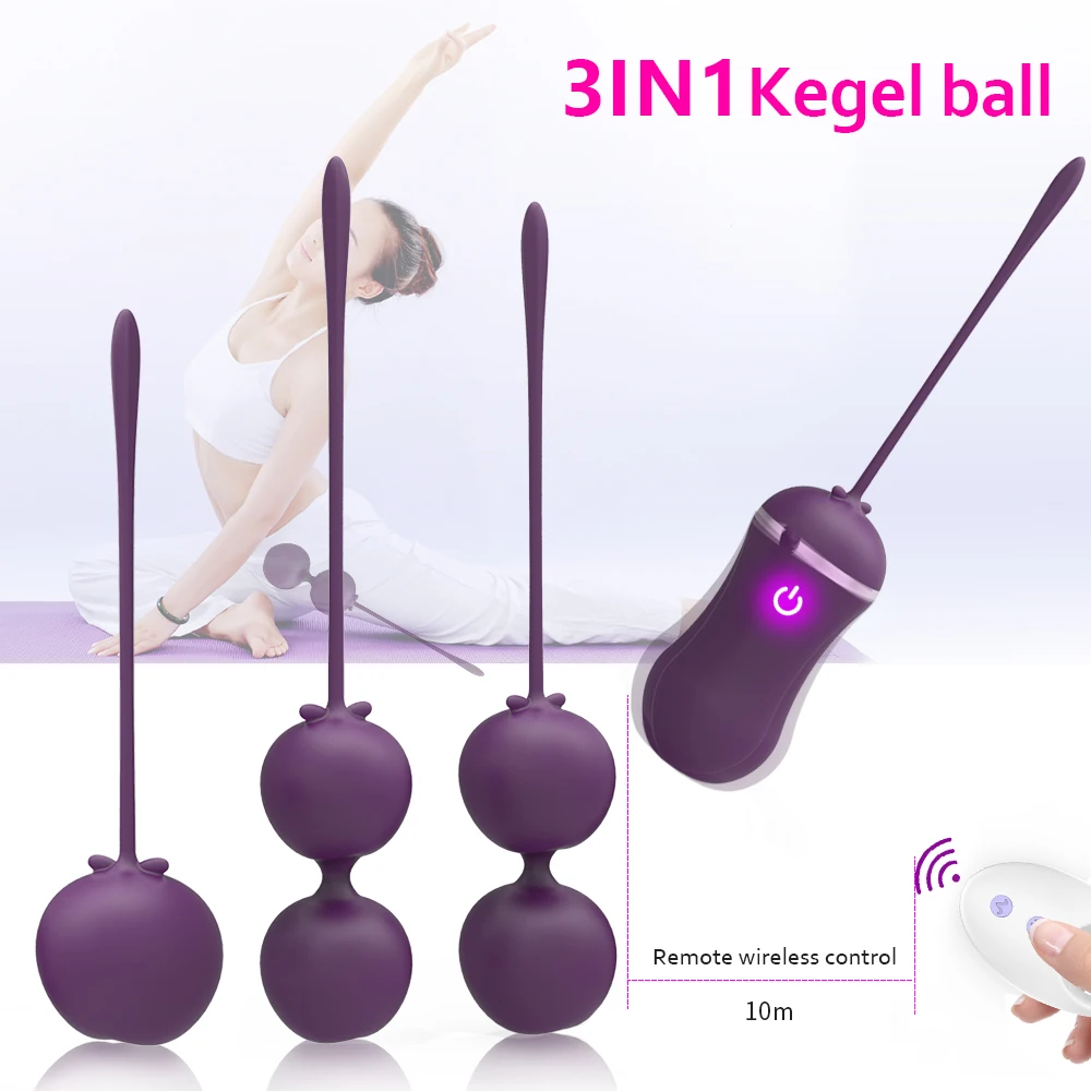 AITE Sex Toy Waterproof Wireless Remote Control Kegel Ball