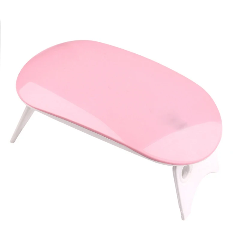 With UV LED lights, convenient 6W mini nail lamp