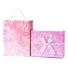pink paper gift case