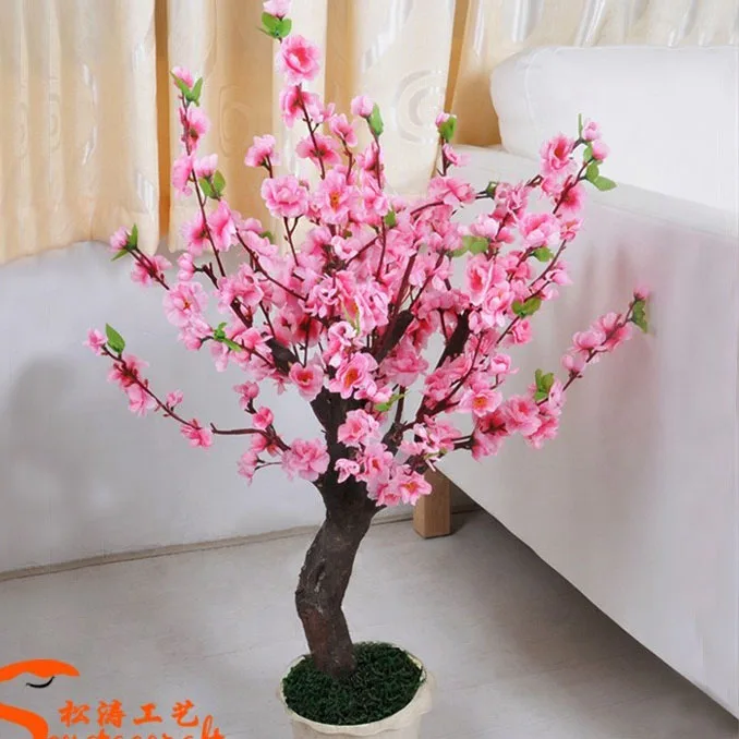 人工桜ピーチ花の木5フィートプラスチック盆栽花鉢植え年ホームデコレーション卸売 Buy シルク桜の木 桜の木さくら ピンク桜の木の花の木 Product On Alibaba Com