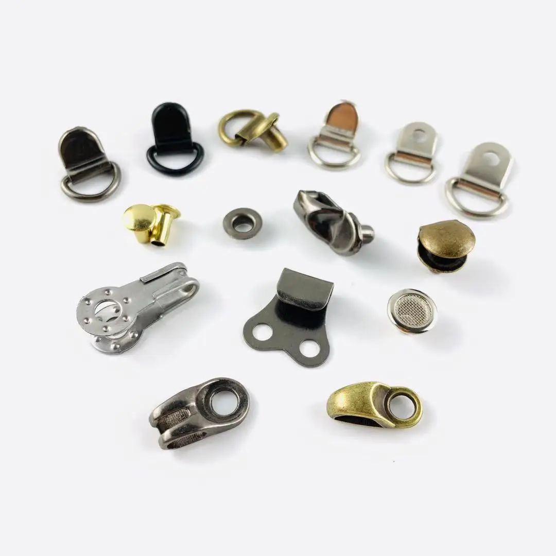 Fibbia per Stivali per Scarpe Gancio per Lacci con Anello a D