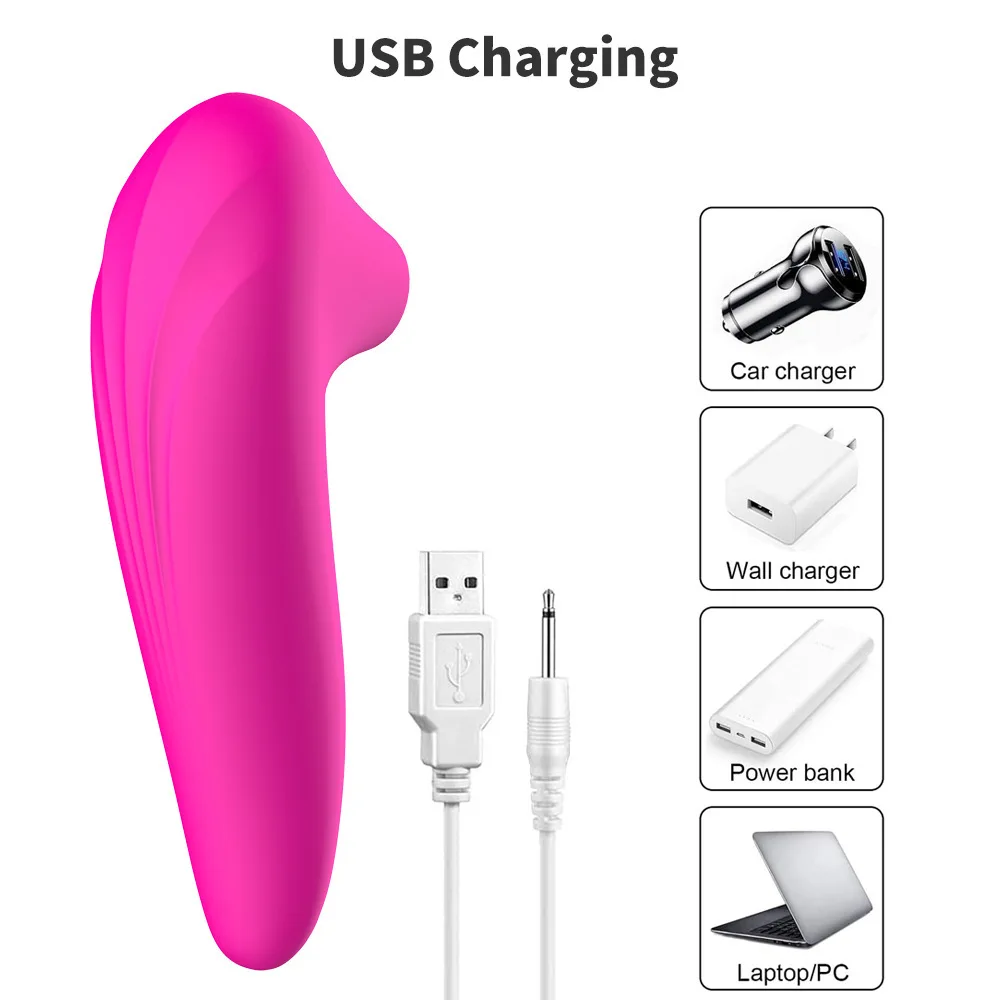 Amoura suction vibrator product lifestyle image showing size and ergonomic grip