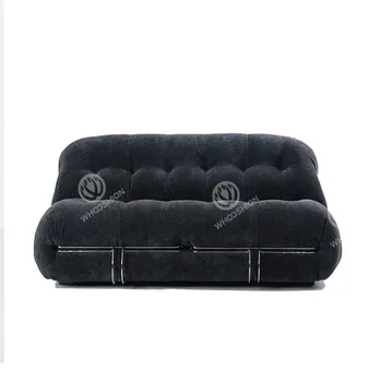 new designs Italian modern leather l-shaped sofa luxury home living room furniture l shaped sofa set