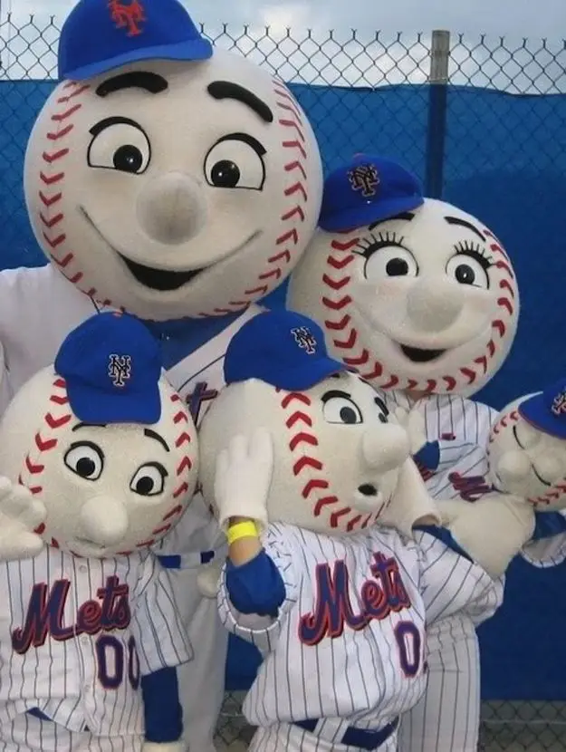 Source Custom head of mr met mascot costumes on m.