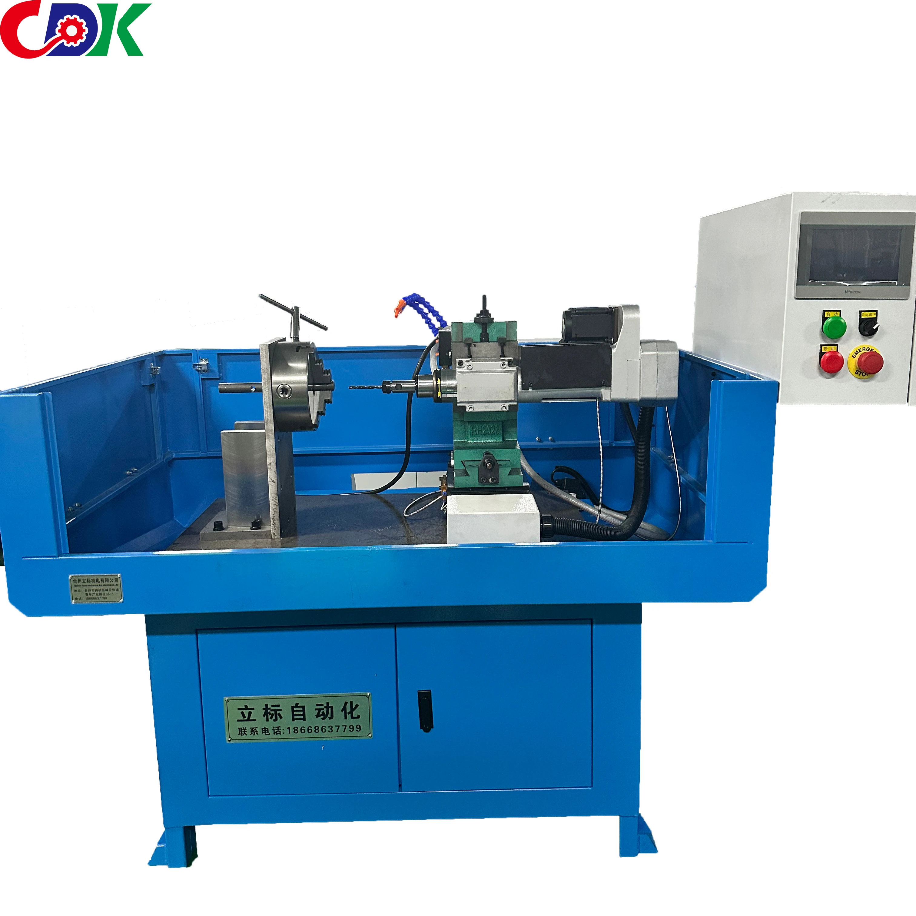 Innovative Design Servo-Powered Horizontal Chuck Drill Press Drilling Machine CNC for Lifting Table