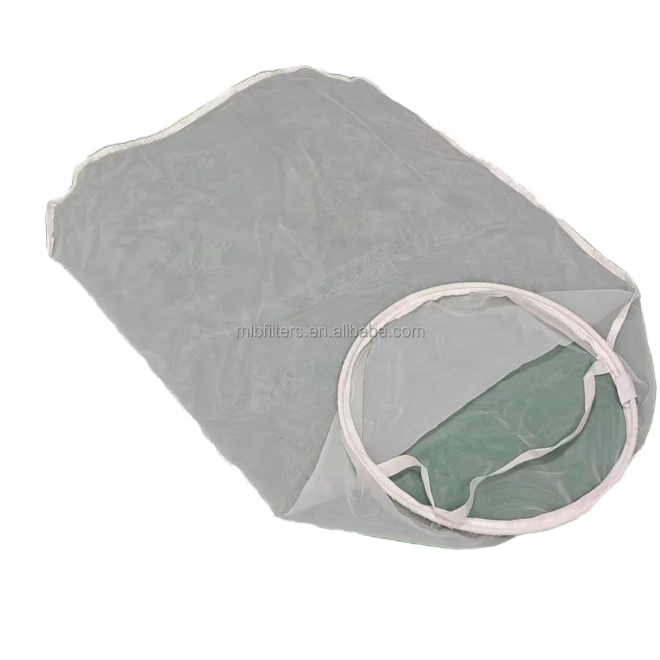 5 to 200 Micron Nylon Mesh Filter Bag Socks Nylon Liquid Filter Bag for Household Brewing of Beer Red Wine Rice Wine Juice