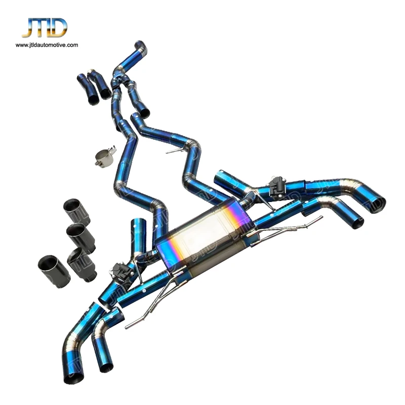Performance Titanium Valvetronic Exhaust Catback System for BMW 3 Series G20 B58 M340I 3.0 Exhaust