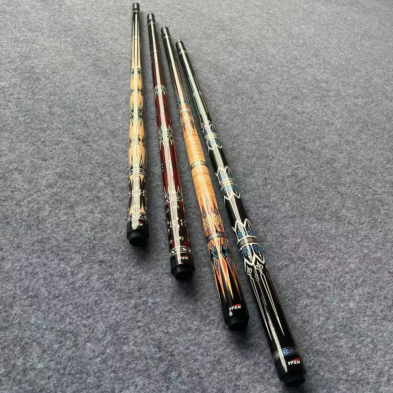 Best Value Yfen Carbon Fiber Shaft Maple Butt 12.5mm Tip Handmade