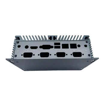 Factory Private Model Customized Aluminum Extruded Profile Mini Computer Case Fanless Industrial PC Enclosure Aluminum Chassis