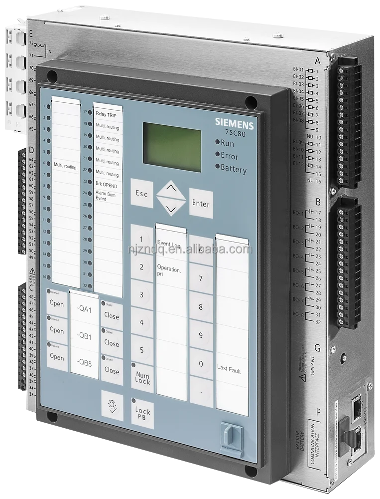 Siemens Siprotec 5 7UT82 Transformer Differential protection Relay