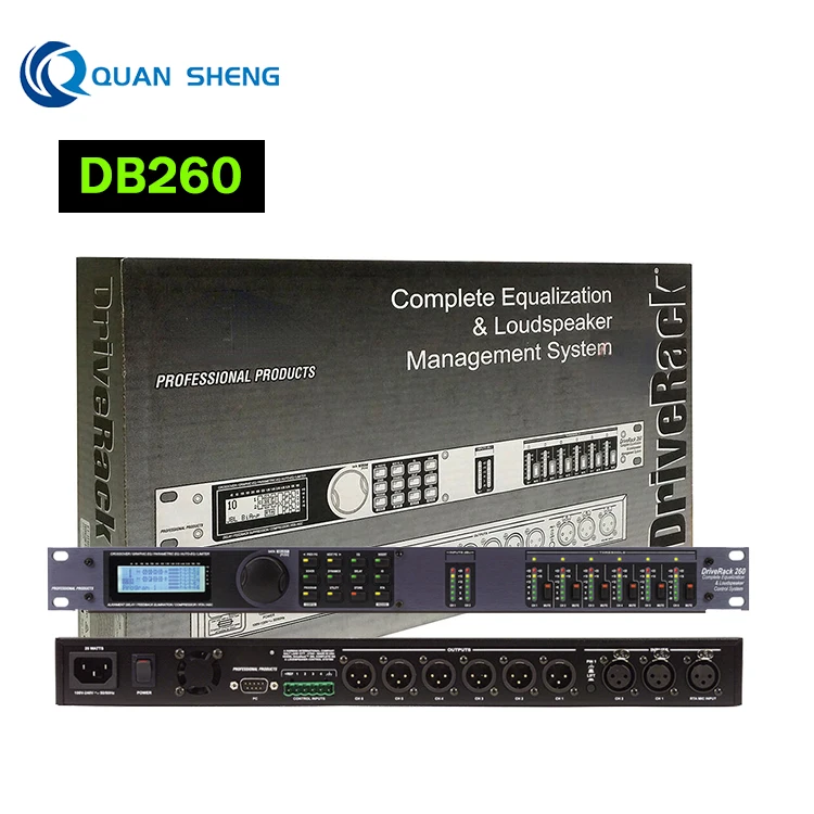 260 Complete Equalization and Loudspeaker Management System