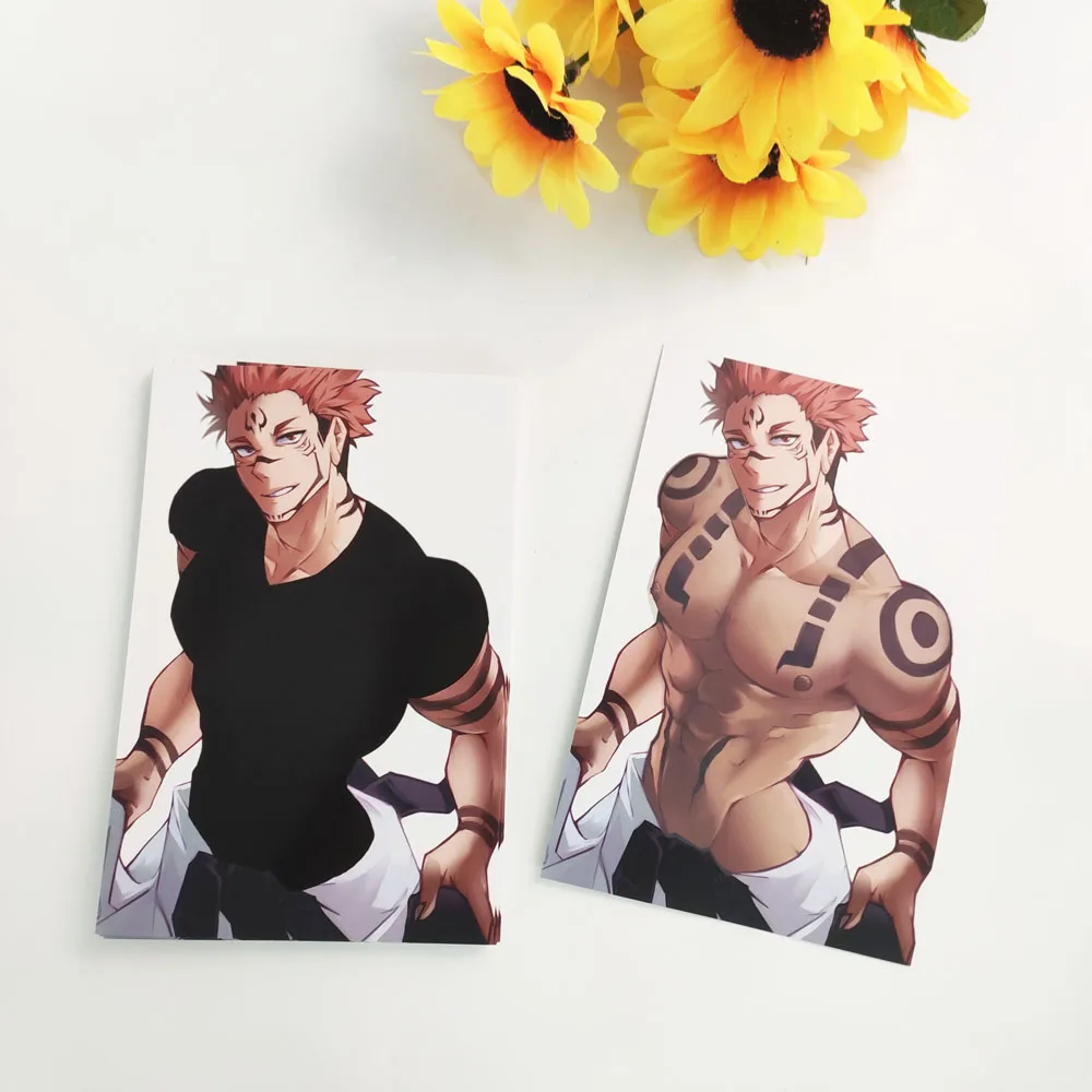 Fashion Thermochromic Business Card Customized Warm Postcards Warm Color Card Bookmarks  Thermochromic Card