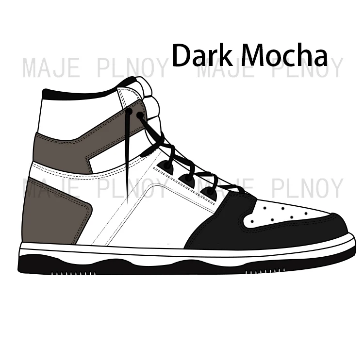 Factory Wholesale Classic Basketball Shoes 1 Retro High Og Unc Toe 4