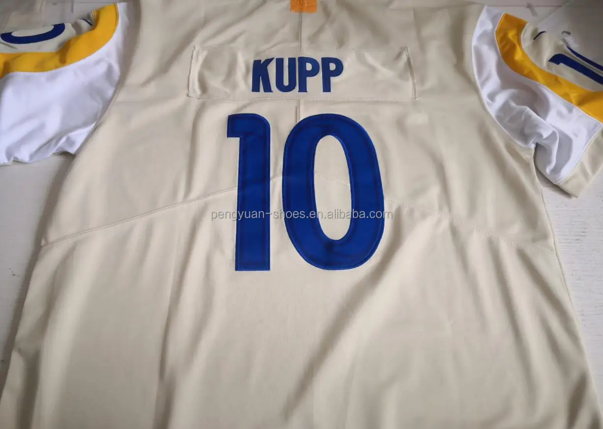 2021 Los Angeles Rams #10 Cooper Kupp Royal White Game Jersey