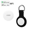 White Airtag + black sleeve