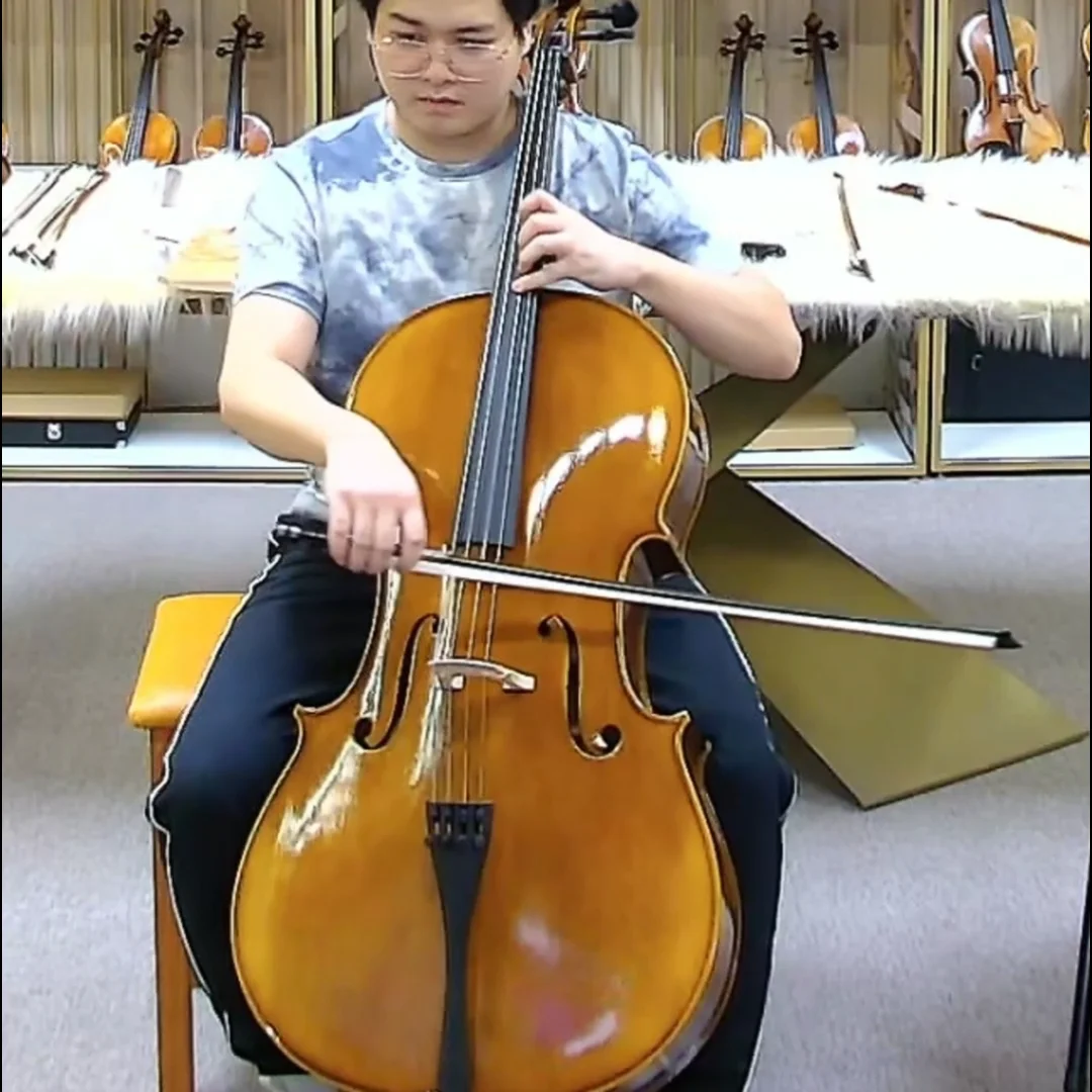 Wholesale Price Cello Music Instrument 1/4 2/4 3/4 4/4 Professional Cello With Cello Bag Buy