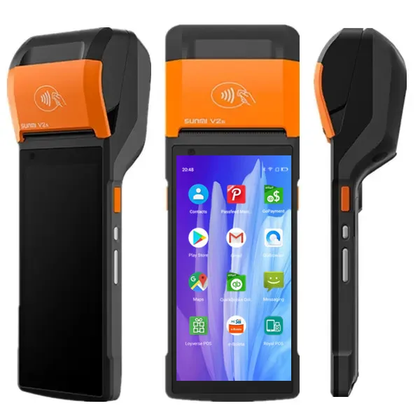 Sunmi V2s Android Handheld POS Terminal With Printer and Scanner