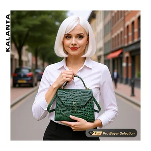 KALANTA Ladies Minimal Bolsos Daily Main Femm Lady Clutch Femmes European Handbags Evening  Open Handbags