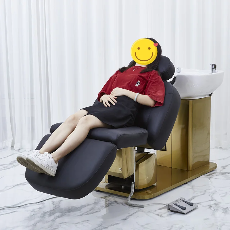 Massage Chair Salon Backwash Chair OmySalon HZ9020 Shampoo