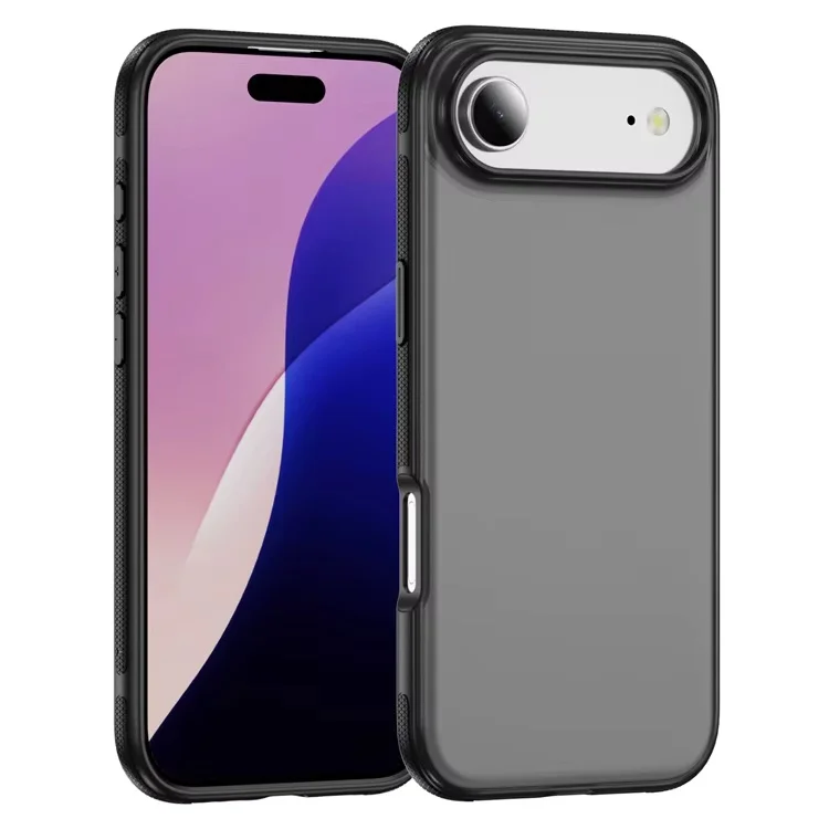 product luxury matte shockproof mobile phone case for iphone 17 pro max protective back cover with skin felling for iphone 17 air-5