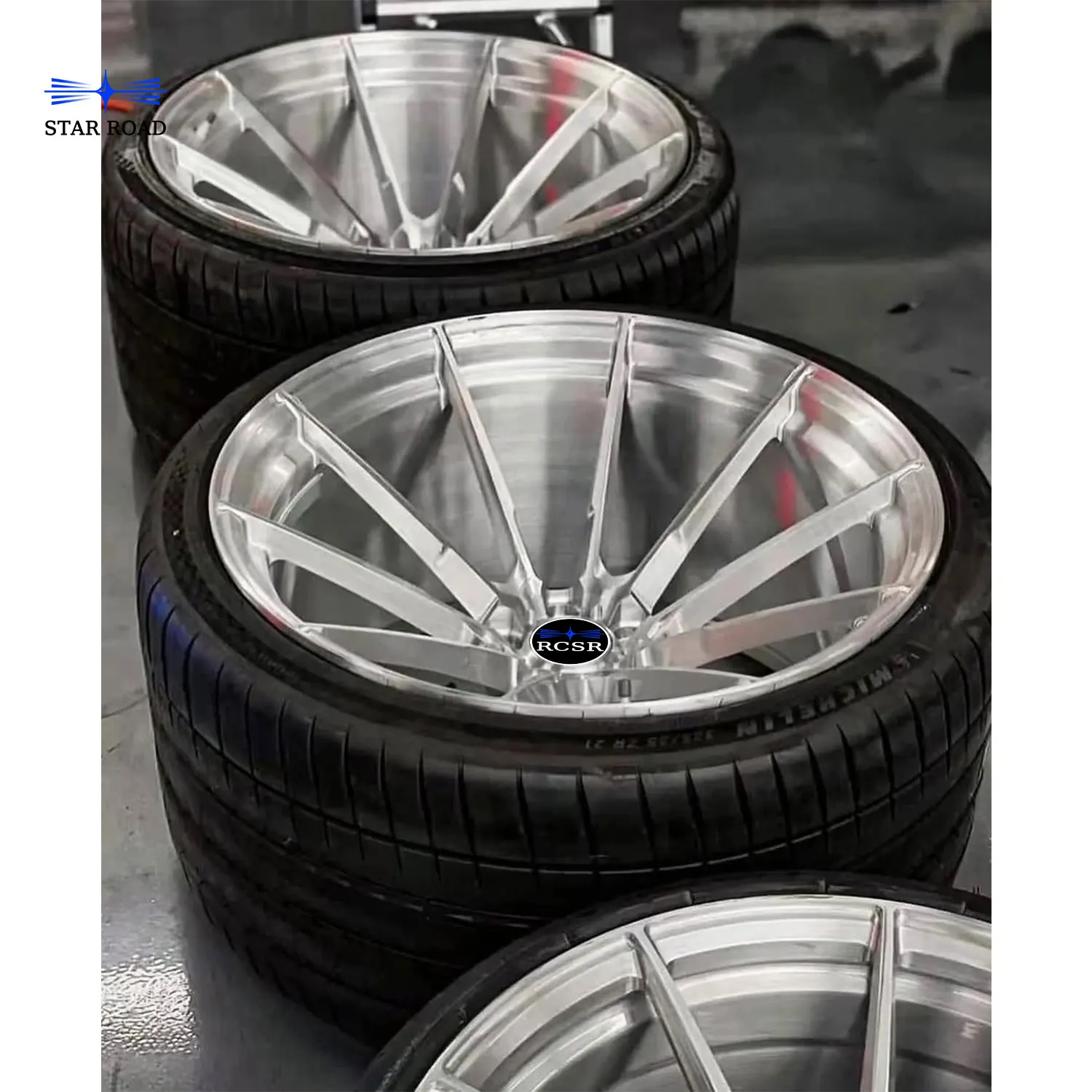 RCSR Customize Concave Forged Wheels 5X112 5X130 5*120 5*114.3 Alloy Forging Supercar Inch Chrome Aluminium Car Alloy Rims