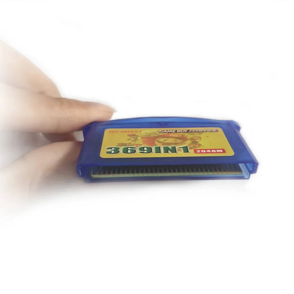 369 in 1 Games Multi Cart Cartridge for GBA | Includes Free