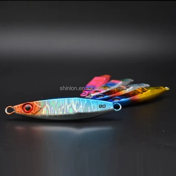 40g/60g/80g Metal Jigs Japanese Jigging Lure Saltwater Jigs Lead Fishing Lure – Metal Jig – view 4