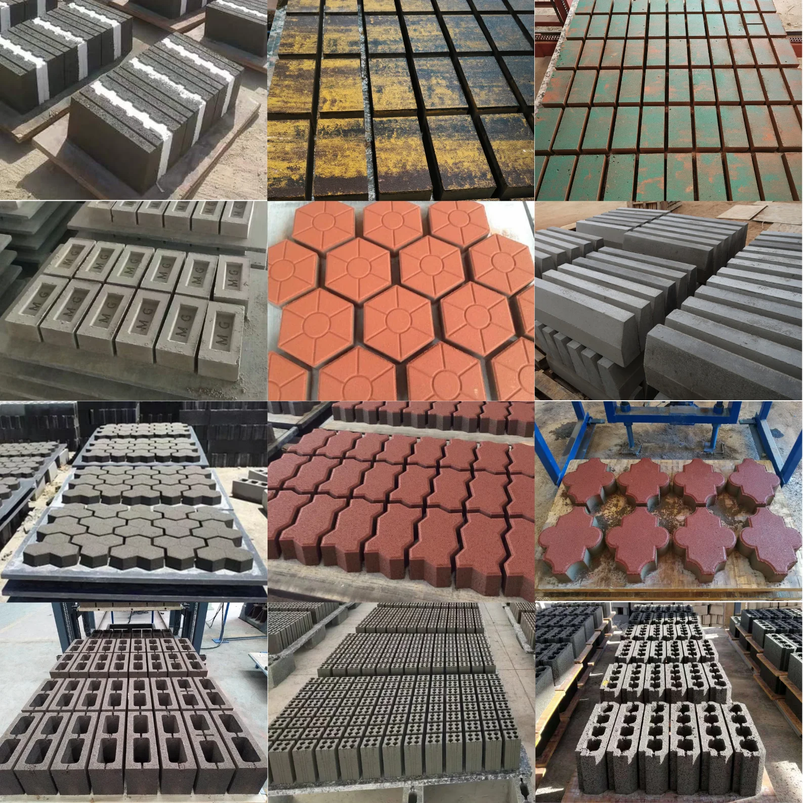 Biggest Qt18-15 Widely Used Concrete Cinder Ciment Diesel Solid Brick Block Making Factory Price in Jamaica for Sale