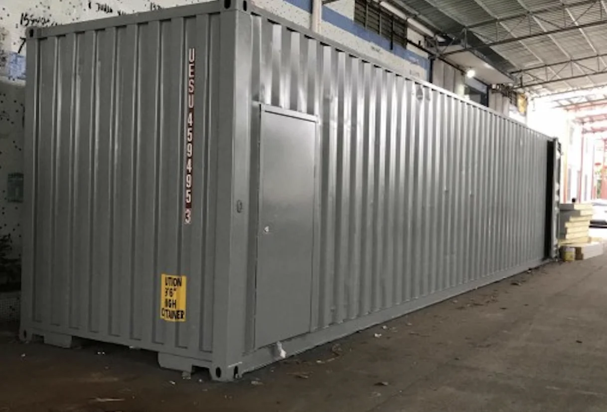 Remote Controlled 20ft Container Cold Room for Fruit Vegetable Storage ...