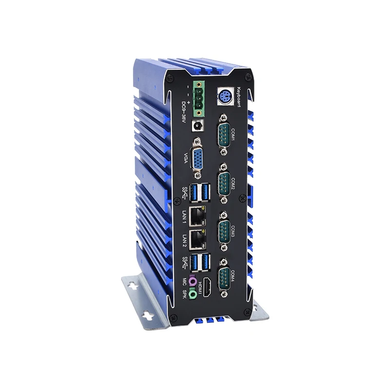 Embedded Mini Industrial Pc Industrial Computer with POE RJ45 Port for Solar Photovoltaic Industry Field