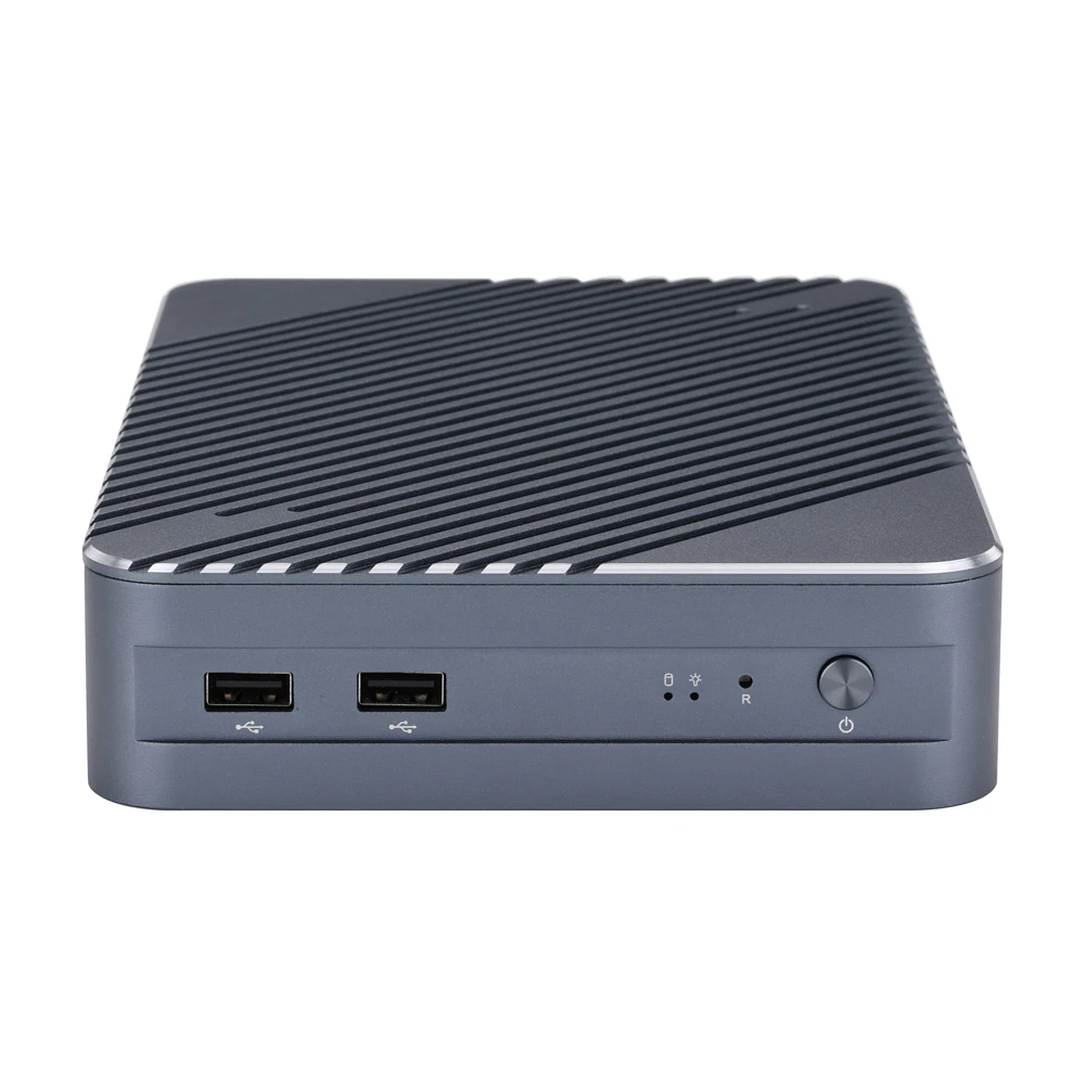 Qotom NAS Storage 4 X Intel 2.5 Gigabit LAN Mini PC FirewallServer 4 X M.2 SSD NAS Storage Server