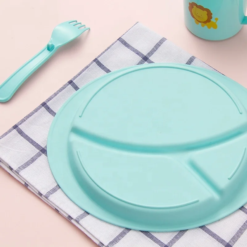 baby biodegradable pla material tableware set