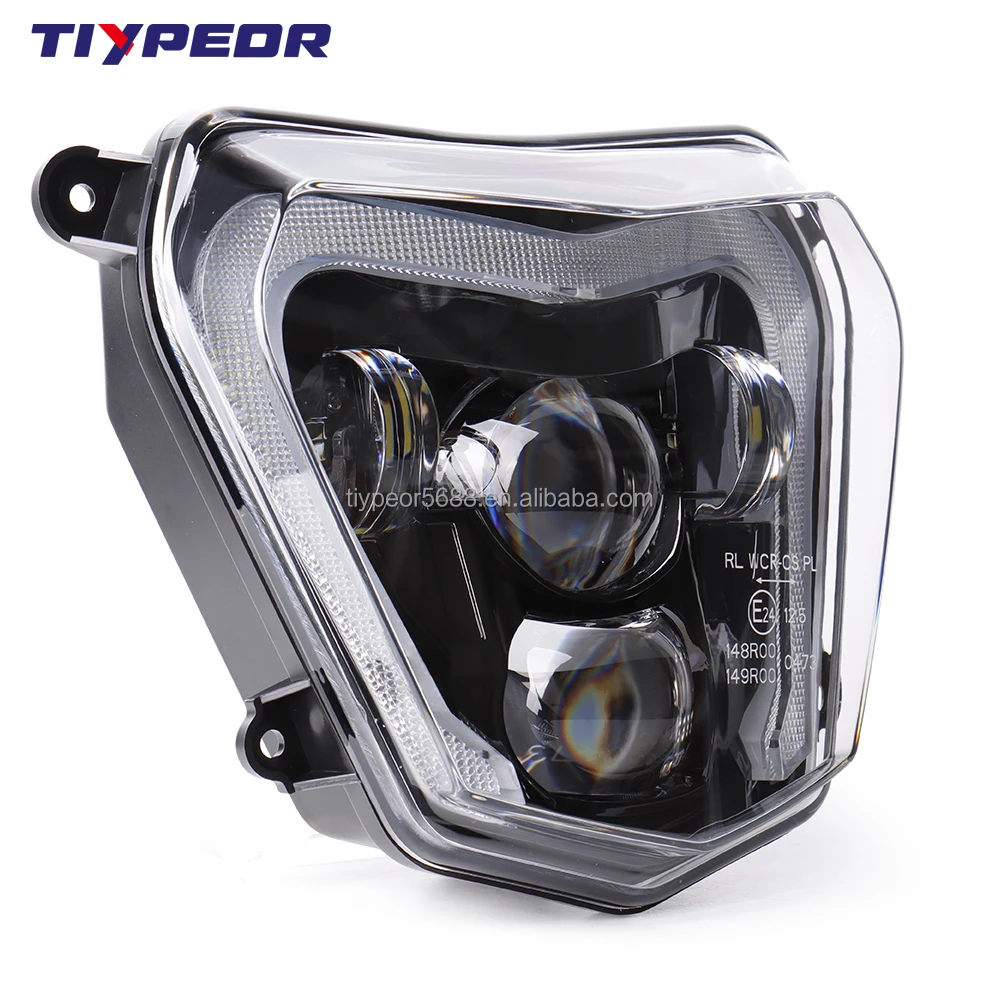 duke 690r 2013 2017 emark dirtbike projector headlight-10