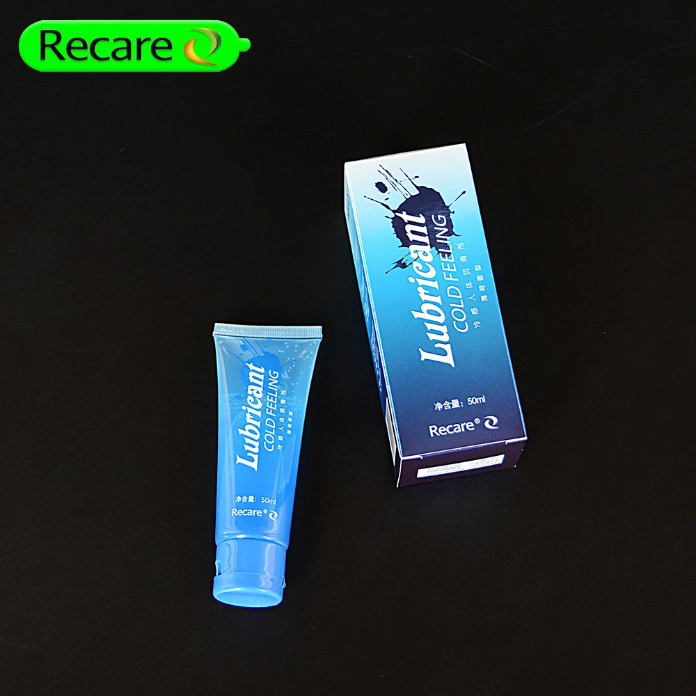 Recare CE Marked 50ml/100ml Water Based Lubrication Gel Best Personal Lube Lubic Jelly