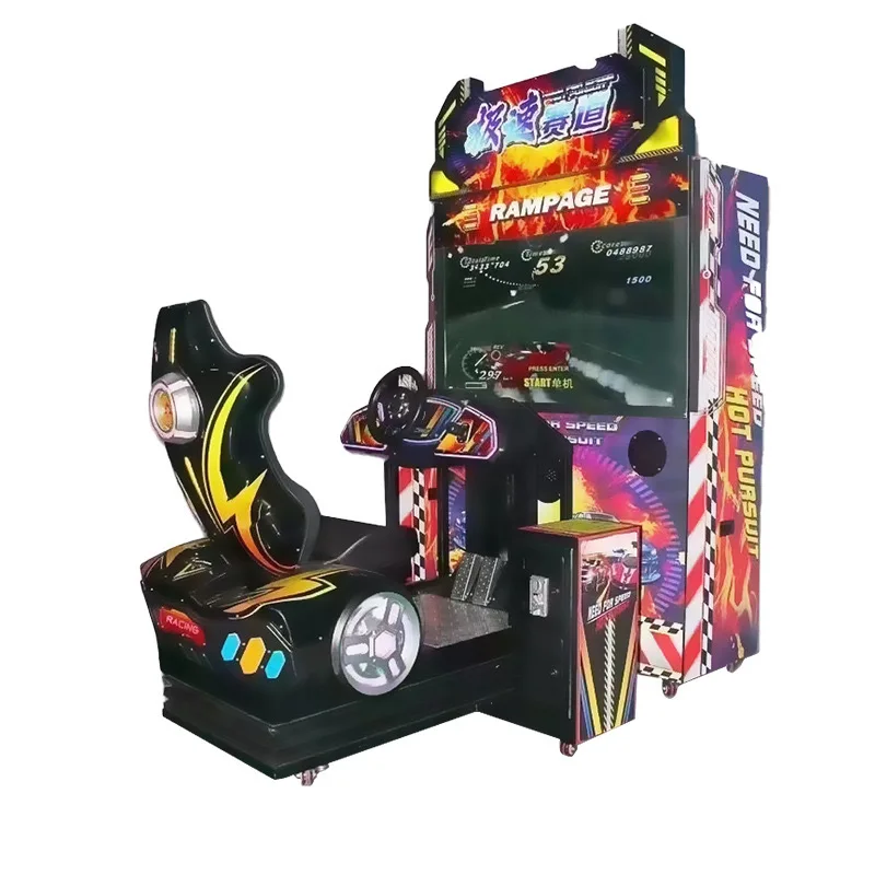 Simulator Racing Car Arcade Coin-operated Video Game Console Game Motorcycle Center Racing Console Speed Video Arcade