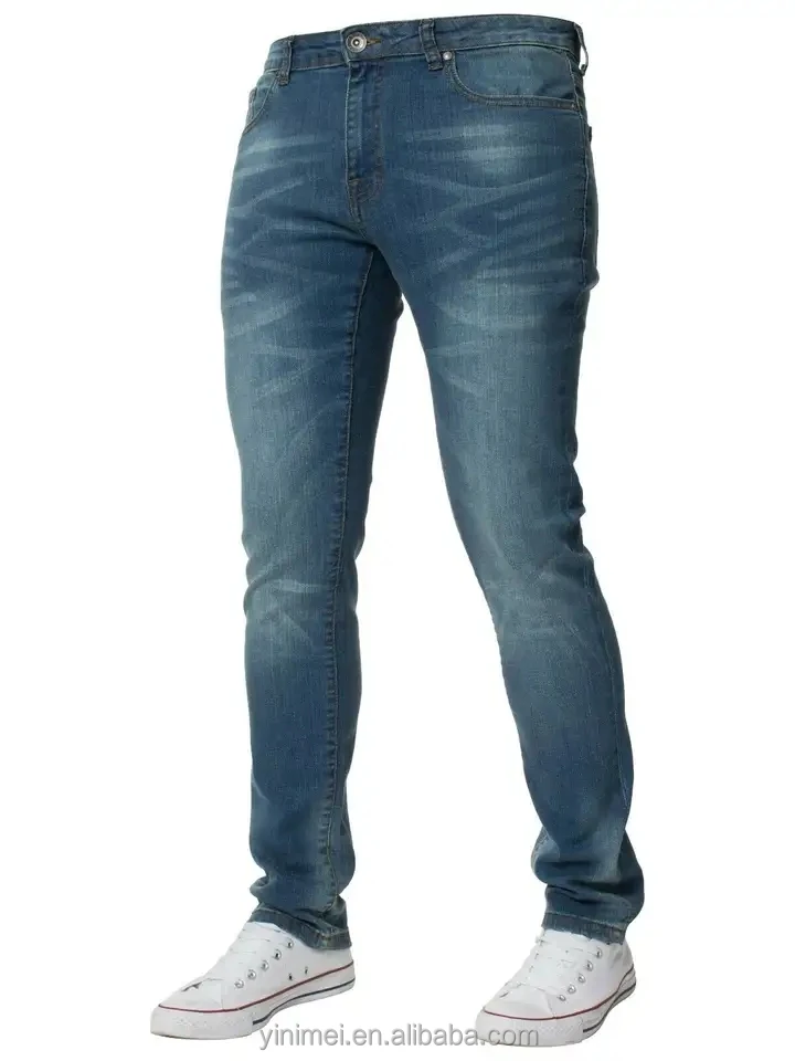 Junbaoss Men's Slim Fit Stretch Jeans Ripped Skinny Jeans For Men ...