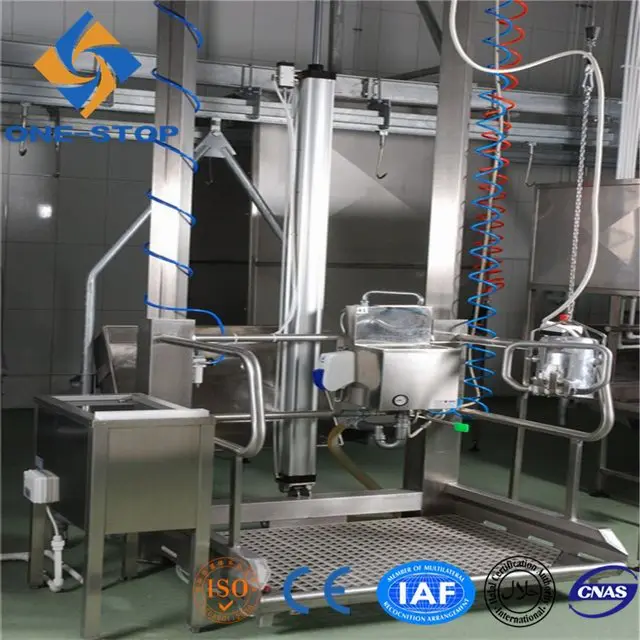 Cattle Cow Pneumatic Lift Platform for Cattle Slaughterhouse