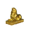 Egyptian pharaoh lion statue