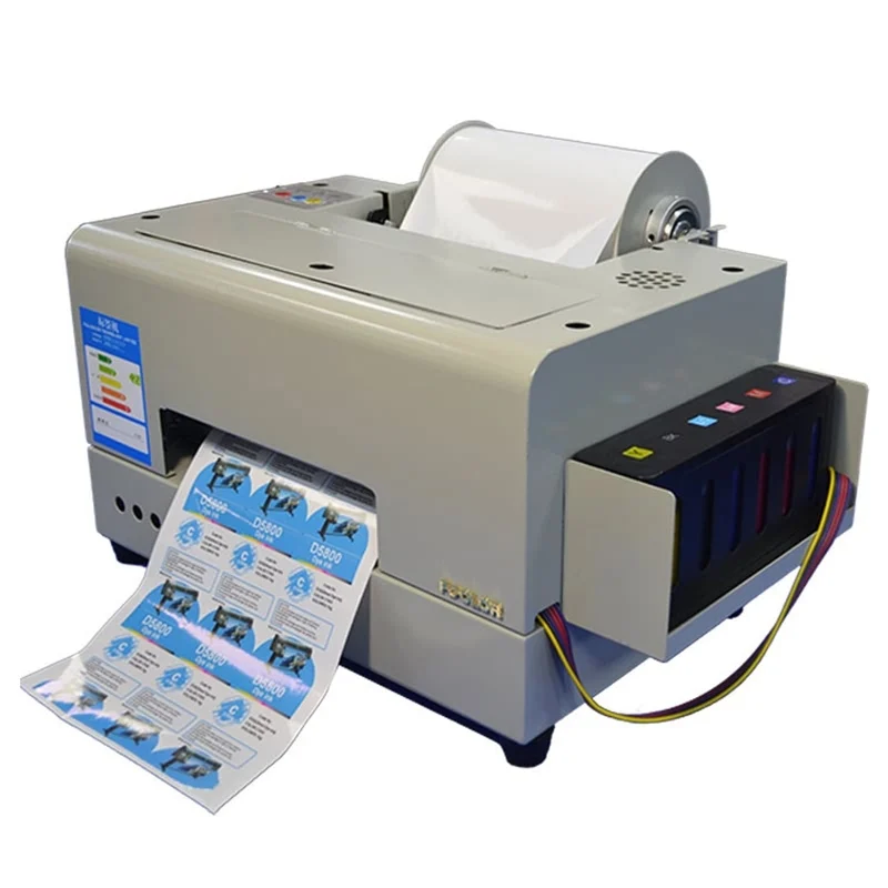 Digital Label Printer 210mm Inkjet Color A4 Label Sticker Printing Machine