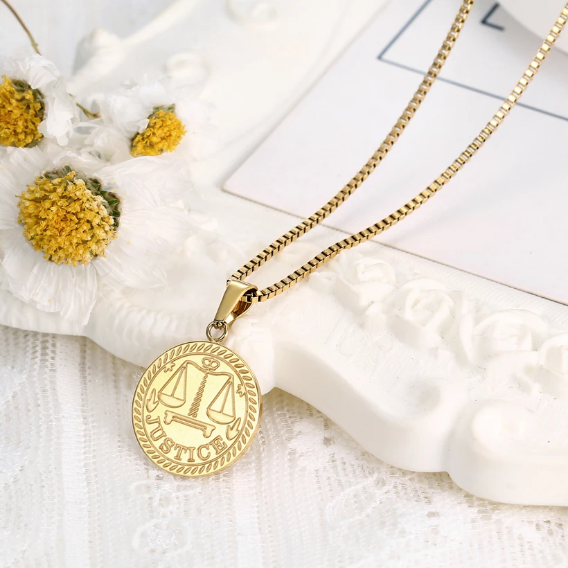 New Justice Balance Scales Pendant 